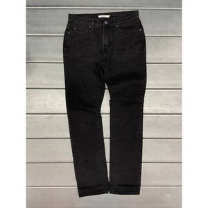 Levis 505 Straight Jeans Womens‎ 29 Black Denim